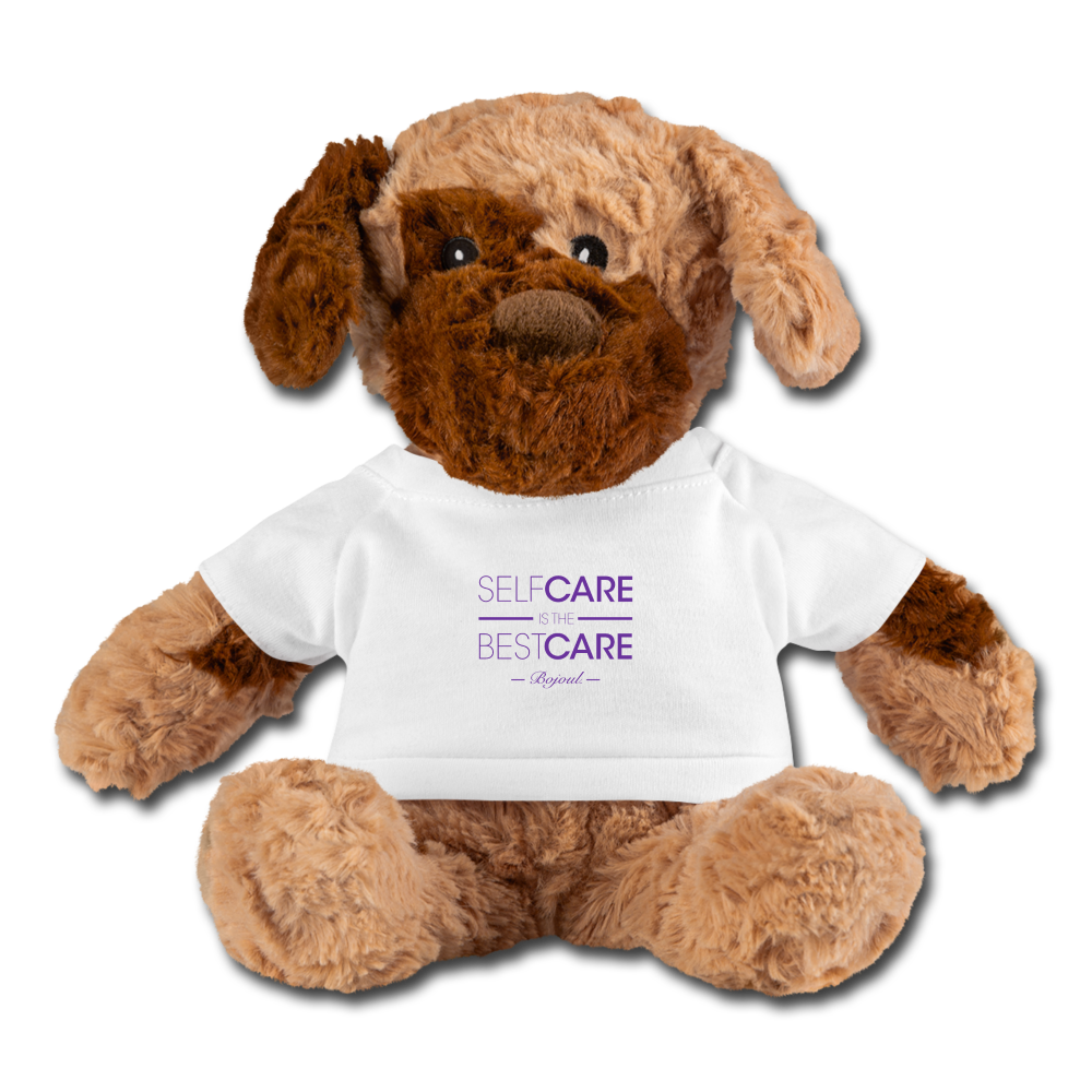 Self Care Reminder Dog - white