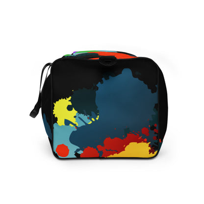 Paint Splashed Bojoul Duffle Bag