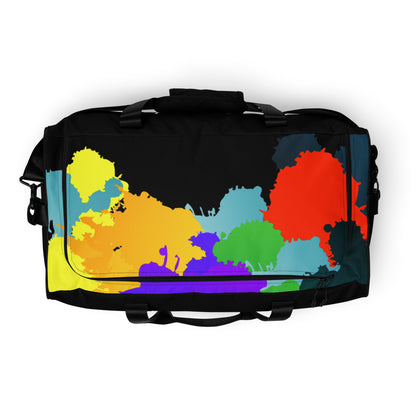 Paint Splashed Bojoul Duffle Bag