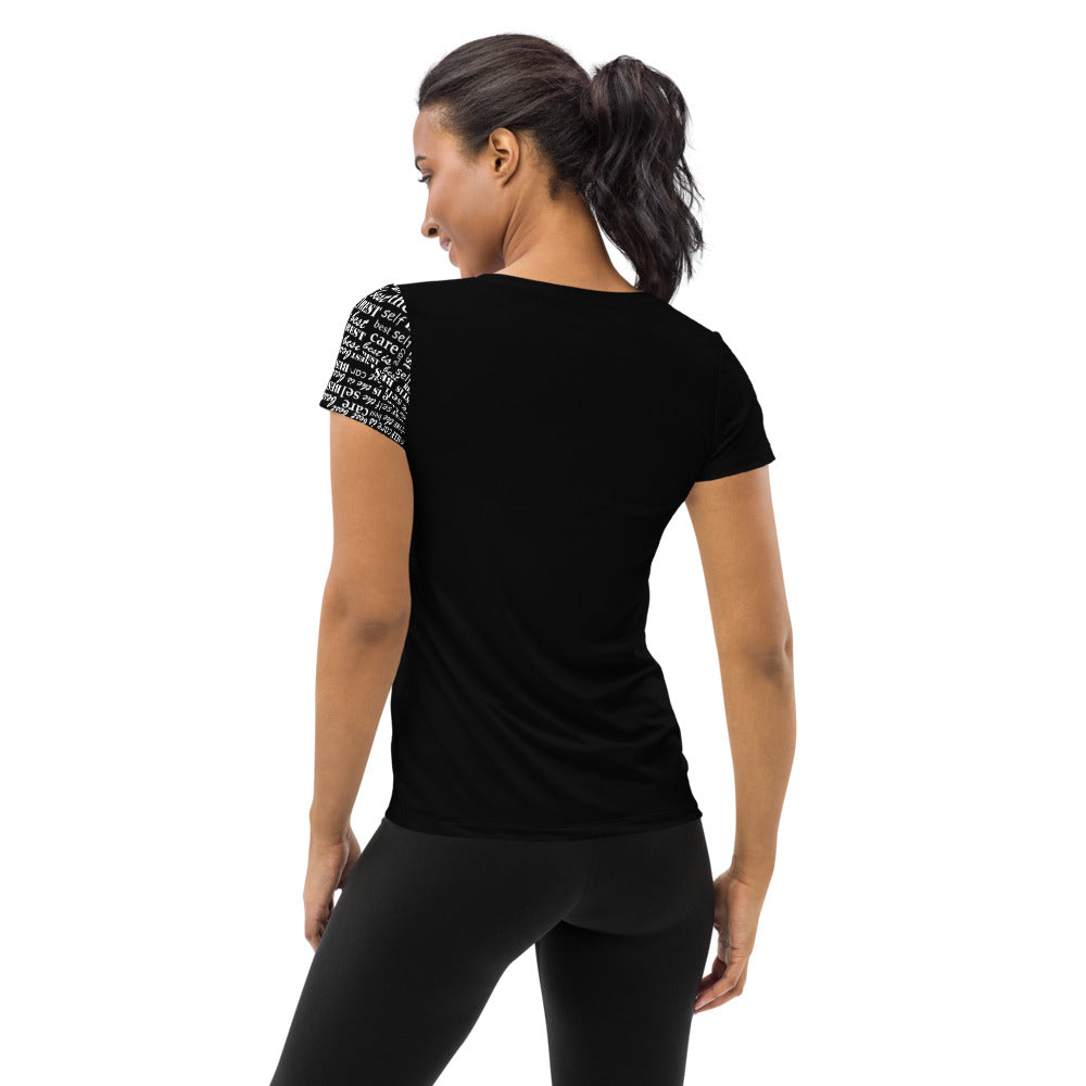 Women's Short Sleeved Self Care Mantra