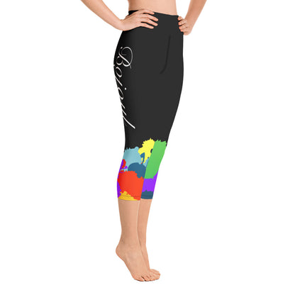 Self Care High Waist Capri Leggings