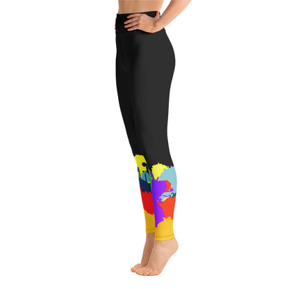 Bojoul Paint Splashed Leggings