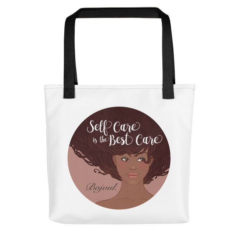 Self-Care Mocha Tote Bag