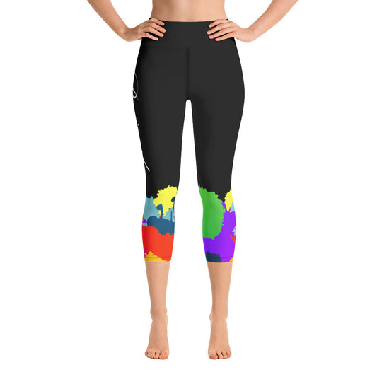 Self Care High Waist Capri Leggings