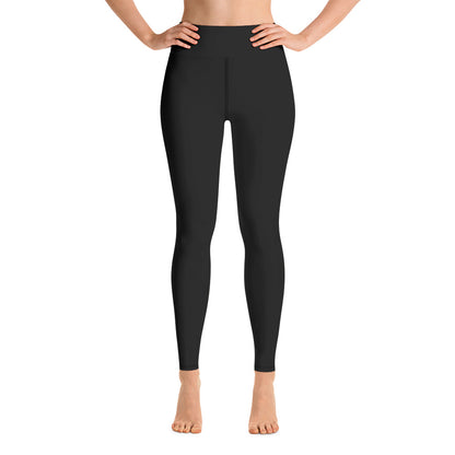 Self Care All Black Yoga Leggings