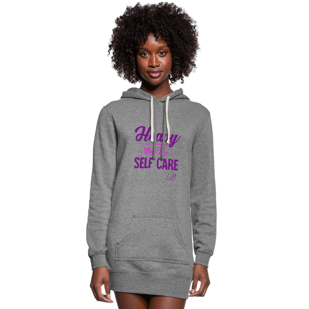 Heavy OTSC Women's Hoodie Dress - heather gray