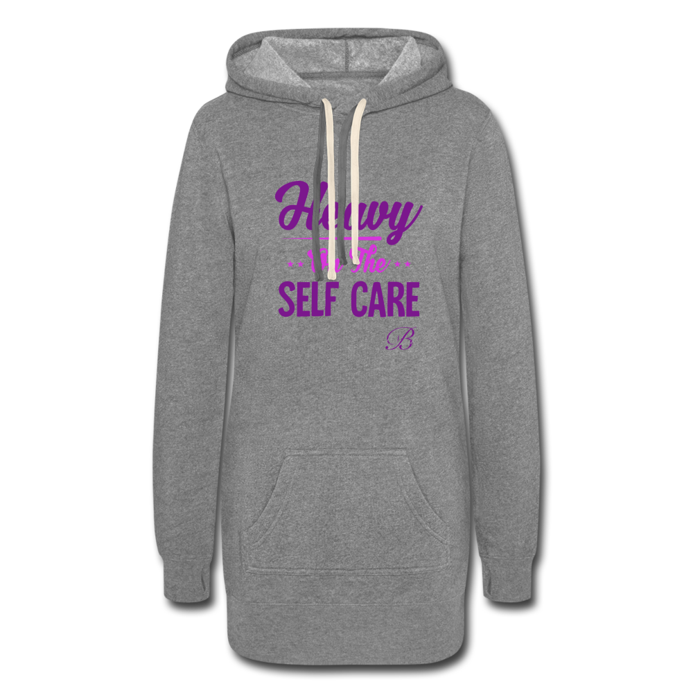 Heavy OTSC Women's Hoodie Dress - heather gray