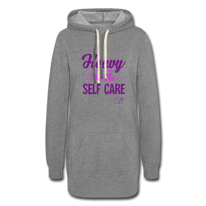 Heavy OTSC Women's Hoodie Dress - heather gray