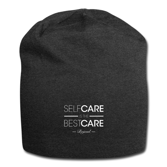 Jersey Beanie - charcoal grey