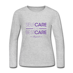 Self Care Women's Long Sleeve Jersey T-Shirt - gray