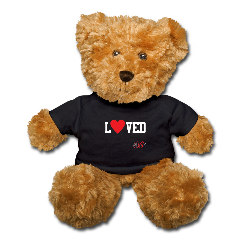Loved Teddy Bear - black