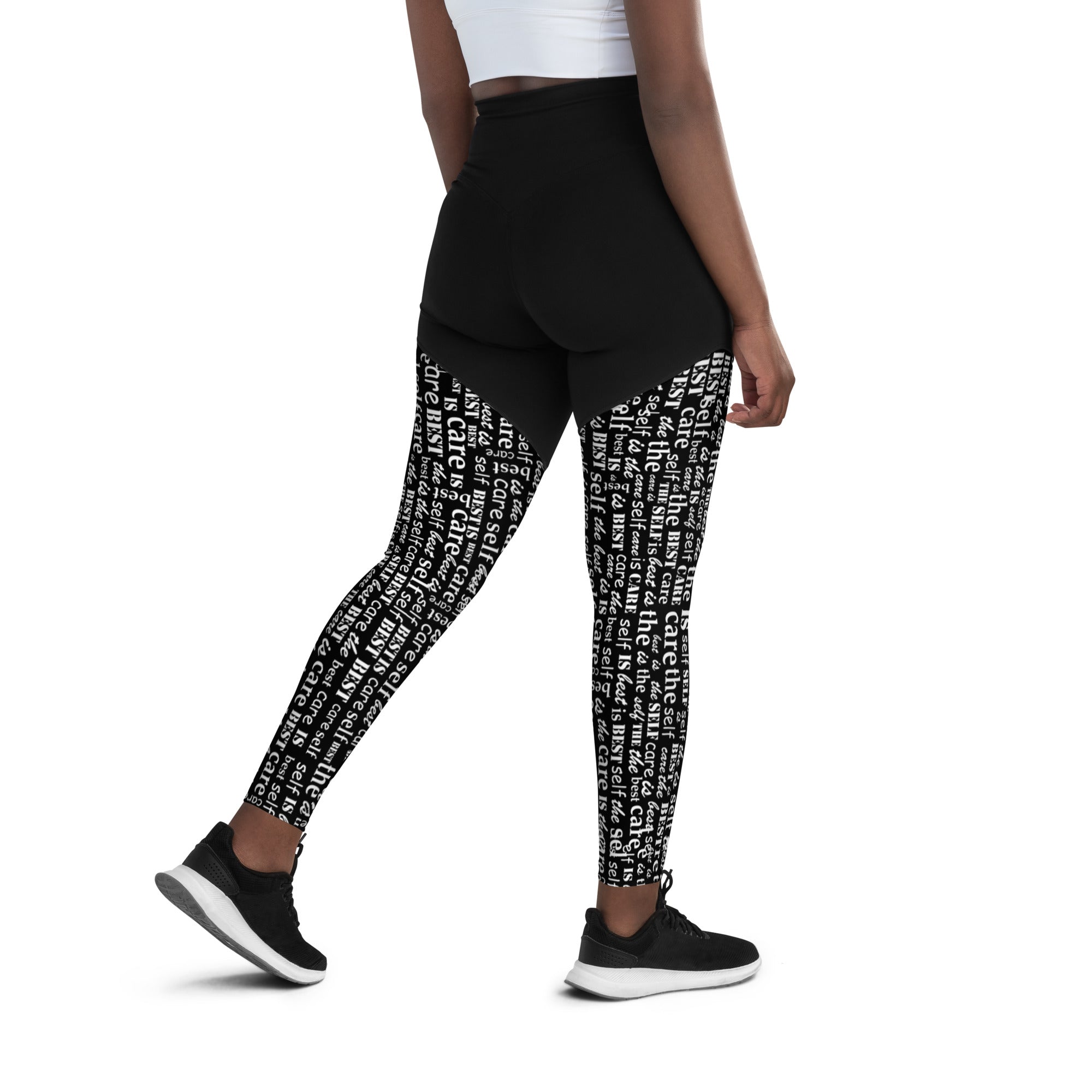 Bojoul Self Care Luxury Compression Sports Leggings (P) – THE BOJOUL STORE