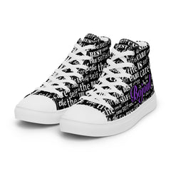 Bojoul Self- Care Women’s High Top Canvas Sneakers
