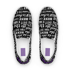 Bojoul Self-Care Women’s Slip-On Canvas Sneakers