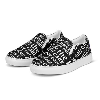 Bojoul Self-Care Women’s Slip-On Canvas Sneakers